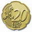20 euro cent coin